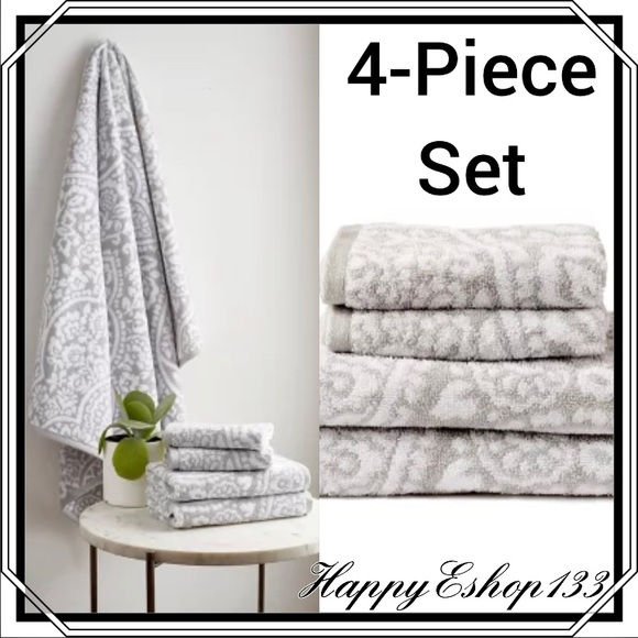 Martha Stewart Hand and Wash Towel Set, 4-Piece - Picture 11 of 11